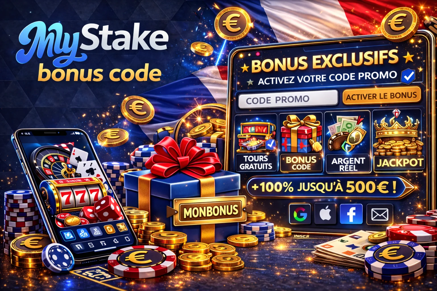 Codes actifs pour 2026 en France