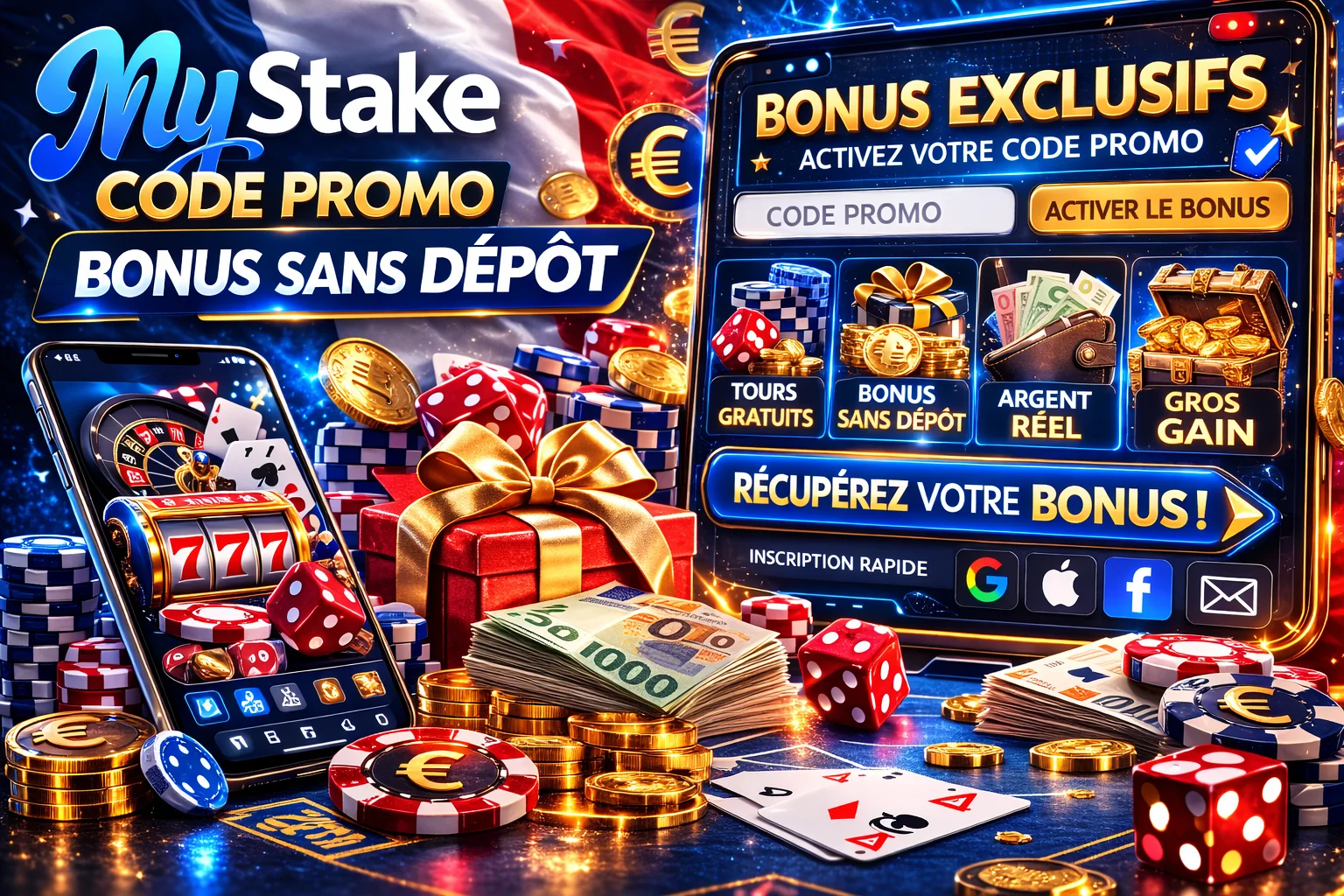 Bonus Mystake casino en France 2026