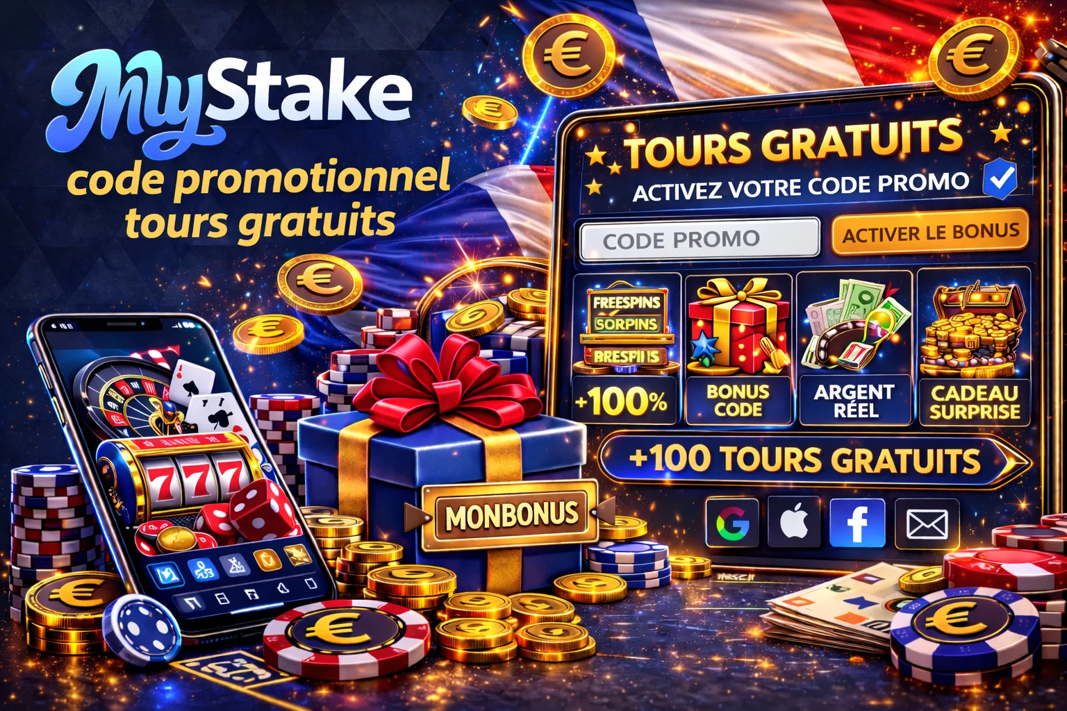 Qu'est-ce que le Code promo Mystake?